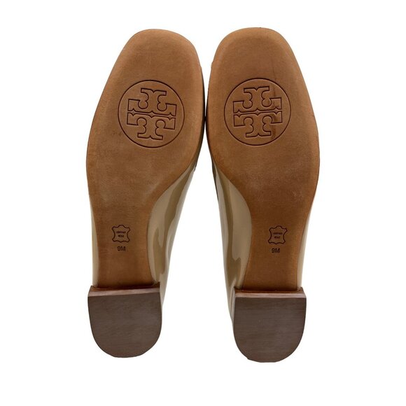 Tory Burch Women’s Yardley Camellia Pink Flat Patent Calf Sz 9 - New - Picture 7 of 12